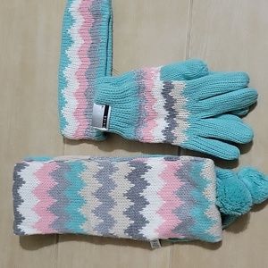 Brand New Gloves,  Scarf,  and Eat warmers